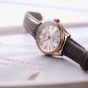 Seiko Mens Presage Classic Series x Tomioka Silk Promotion Organisation Limited Edition White Dial Strap Watch HCC008J1