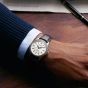Seiko Limited Edition 145th Anniversary Presage Shironeri Navy Blue Leather Strap Watch Watch HCC004J1