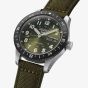 Seiko Mens 5 Sports Field Automatic Green Fabric Strap Watch HDB008K1