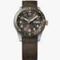 Seiko Mens 5 Sports Field Automatic Brown Fabric Strap Watch HDB009K1