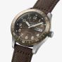 Seiko Mens 5 Sports Field Automatic Brown Fabric Strap Watch HDB009K1