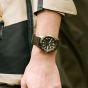 Seiko Mens 5 Sports Field Automatic Brown Fabric Strap Watch HDB009K1