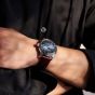 Seiko Mens Presage Midnight Blue Moon Cocktail Time Watch SRPK15J1