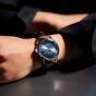Seiko Mens Presage Midnight Blue Moon Cocktail Time Watch SRPK15J1