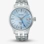 Seiko Presage Skydiving Light Blue Cocktail Time GMT Watch SSK037J1