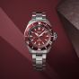 Seiko Prospex Samurai 4R Red Automatic Watch SRPL11K1