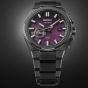 Seiko Mens Astron Limited Edition GPS Solar 3X Purple Watch SSJ029J1