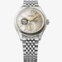 Seiko Mens Presage Classic Open Heart Champagne Dial Watch SPB480J1