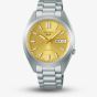 Seiko Mens 5 Sports SNX Vintage Gold Dial Watch SRPL59K1