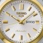 Seiko Ladies 5 Sports Hebitama SNXS Two Tone Bracelet Watch SRE024K1
