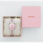 Seiko Ladies Limited Edition Presage Springtime Cocktail Time Pink Bracelet Watch SRPM06J1