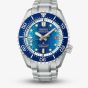 Seiko Mens Limited Edition Prospex Marinemaster JAMSTEC 1968 Blue Dial Watch HBF002J1