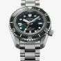 Seiko Mens Prospex Diver 1968 Heritage GMT Green Dial Watch HBC001J1
