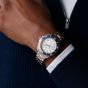 Seiko Mens Limited Edition 145th Anniversary Prospex Diver 'Samurai' Silver Dial Watch HBB001K1