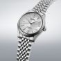 Seiko Mens Presage Classic Series Shironeri White Dial Bracelet Watch HCC001J1