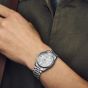 Seiko Mens Presage Classic Series Shironeri White Dial Bracelet Watch HCC001J1