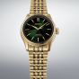Seiko Mens Limited Edition Presage Classic x Tradman's Bonsai Matsuba-iro Green Dial Golden Bracelet Watch HCC009J1