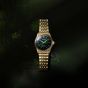 Seiko Mens Limited Edition Presage Classic x Tradman's Bonsai Matsuba-iro Green Dial Golden Bracelet Watch HCC009J1