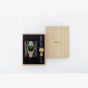 Seiko Mens Limited Edition Presage Classic x Tradman's Bonsai Matsuba-iro Green Dial Golden Bracelet Watch HCC009J1