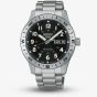 Seiko Mens 5 Sports Field Automatic Black Dial Stainless Steel Bracelet Watch HDB006K1