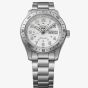 Seiko Mens 5 Sports Field Automatic White Dial Stainless Steel Bracelet Watch HDB007K1