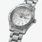 Seiko Mens 5 Sports Field Automatic White Dial Stainless Steel Bracelet Watch HDB007K1