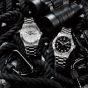 Seiko Mens 5 Sports Field Automatic White Dial Stainless Steel Bracelet Watch HDB007K1