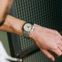 Seiko Mens 5 Sports Field GMT Cream Dial Bracelet Watch HDB002K1