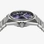 Seiko Mens King Seiko VANAC 'Tokyo Highway' Purple Dial Titanium Bracelet Watch HKF001J1