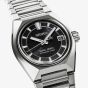 Seiko Mens King Seiko 'Tokyo Highway'  Black Dial Titanium Bracelet Watch HKF003J1