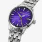 Seiko Mens Limited Edition Presage Cocktail Time 145th Anniversary GMT Purple Dial Bracelet Watch HCB006J1
