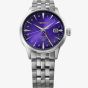 Seiko Mens Limited Edition Presage Cocktail Time 145th Anniversary GMT Purple Dial Bracelet Watch HCB006J1
