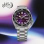 Seiko Mens Limited Edition 5 Sports SKX 145th Anniversary Purple Dial Bracelet Watch HDB003K1