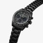 Seiko Mens Prospex Black Series Night Speedtimer Solar Chronograph Watch SSC917P1