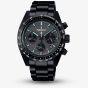 Seiko Mens Prospex Black Series Night Speedtimer Solar Chronograph Watch SSC917P1