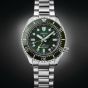 Seiko Mens Marine Green GMT Watch SPB381J1