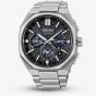 Seiko Mens Astron Tesselate GPS Solar Black Dial Titanium Bracelet Watch HAB002J1