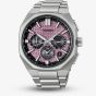 Seiko Mens Limited Edition Astron GPS Solar 2026 Pink Dial Bracelet Watch HAB006J1