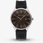 Police Mens Laser Brown Dial Black Plastric Strap Watch PEWJN2194401