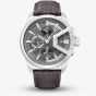 Police Mens Underlined Grey Dial Chronograph Watch PEWJF0005703