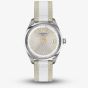 Tissot Ladies PR100 Grey Dial Two Colour Fabric Strap Watch T150.210.17.037.00