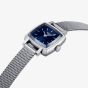 Tissot Lovely Square Silver & Blue Watch T058.109.11.041.00