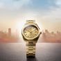Tissot Ladies PRC 100 Gold Champagne Dial Date Watch T151.822.33.021.00