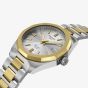 Tissot PRC 100 Solar Silver Dial Two Tone Bracelet Watch T151.822.22.031.00