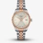 Tissot Ladies Ballade Two Tone Grey Rose Gold Bracelet Watch T156.210.22.031.01