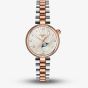 Tissot Ladies Desir Silver Moonphase Dial Two Tone Stainless Steel Bracelet Watch T152.223.22.036.00
