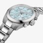 Tissot Ladies PR100 Blue Mother Of Pearl Chronograph Watch T150.217.11.131.00