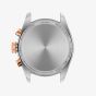 Tissot Ladies PR100 Rose Gold Plated White Mother of Pearl Chronograph Dial Watch T150.217.22.111.00