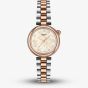 Tissot Ladies Desir White Mother Of Pearl Dial Two Tone Stainless Steel Bracelet Watch T152.010.22.116.01