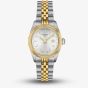 Tissot Ladies Ballade Silver Dial Two Tone Bracelet Watch T156.010.22.031.01
